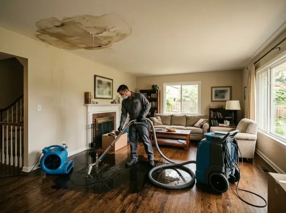 attic-pipe-burst-ceiling-drip-008 — frequently asked questions, Water Damage Restoration & Carpet Care in Pontiac, IL
